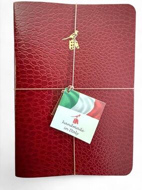 Bieffe Red croc Journals 3pk New
